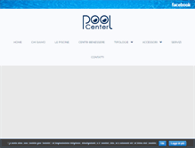 Tablet Screenshot of poolcenter.it