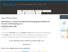 Tablet Screenshot of poolcenter.biz